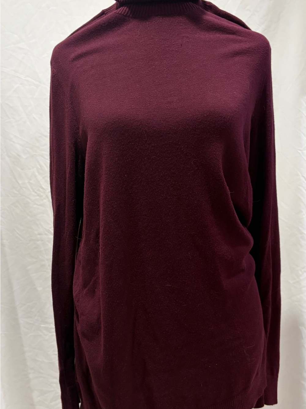 Torrid Classic Mock Neck Sweater - Burgundy